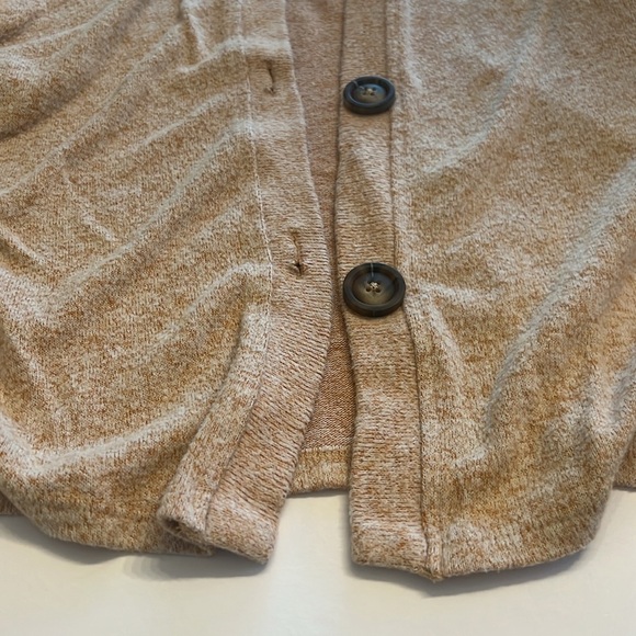 BKE boho cardigan small two tone button up - Picture 2 of 9